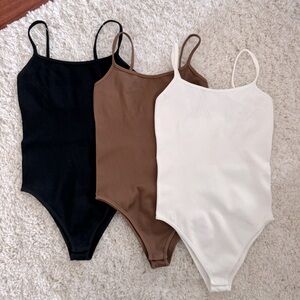 QQQ | Ribbed Shapewear Bodysuits